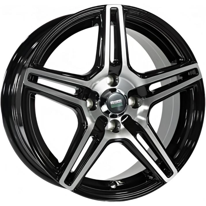 Диски Megami MGM-38 6.5x15 4*100 ET40 DIA67.1 BKF Литой купить с бесплатной доставкой в пункты выдачи в Петербурге