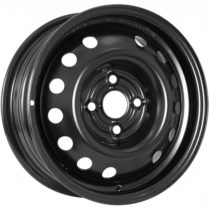 Диски Евразиа Тапо 53A49Z 5.5x14 4*100 ET49 DIA56.6 Black Штампованный купить с бесплатной доставкой в пункты выдачи в Петербурге