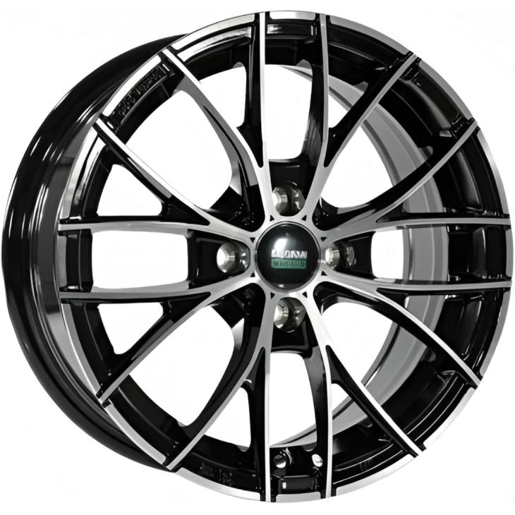 Диски Megami MGM-28 5.5x14 4*100 ET40 DIA54.1 BKF Литой купить с бесплатной доставкой в пункты выдачи в Петербурге