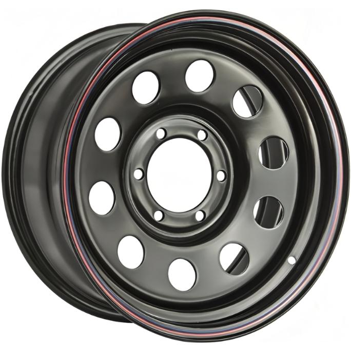 Диски Off Road Wheels Nissan Navara 8x17 6*114.3 ET0 DIA66.1 Black Штампованный купить с бесплатной доставкой в пункты выдачи в Петербурге