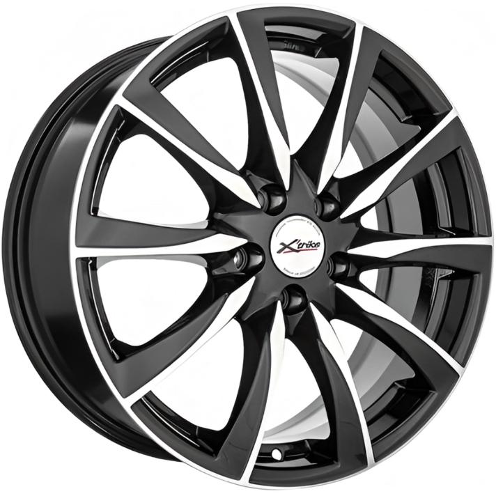 Диски X'trike X-120 7x17 5*114.3 ET50 DIA64.1 BKM/FP Литой купить с бесплатной доставкой в пункты выдачи в Петербурге