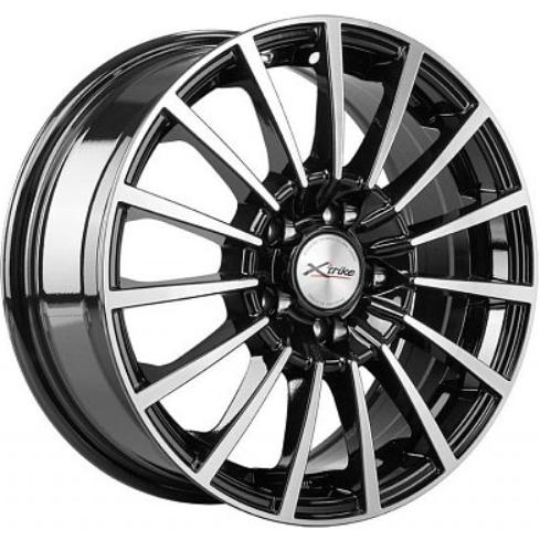 Диски X'trike X-106 6.5x15 5*100 ET48 DIA67.1 BKFP Литой купить с бесплатной доставкой в пункты выдачи в Петербурге