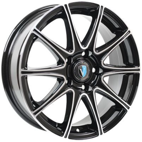 Диски Venti 1716 7x17 4*100 ET40 DIA60.1 BFP Литой купить с бесплатной доставкой в пункты выдачи в Петербурге