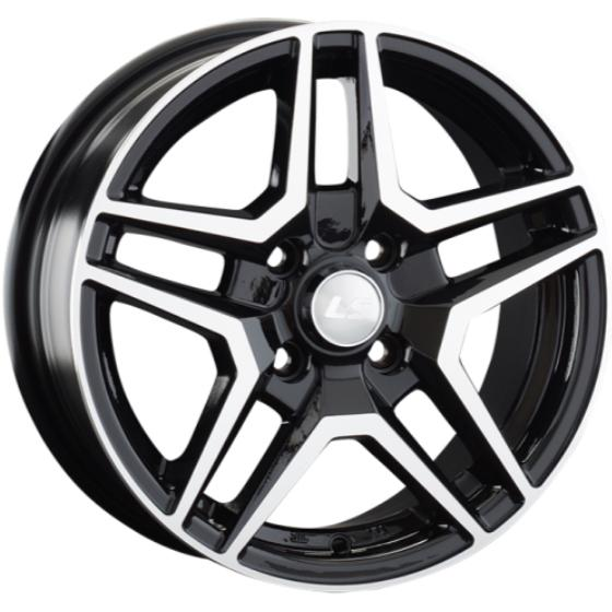 Диски LS 854 8x18 5*114.3 ET40 DIA67.1 BKF Литой купить с бесплатной доставкой в пункты выдачи в Петербурге