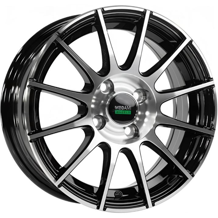 Диски Megami MGM-35 6x15 4*100 ET36 DIA60.1 BKF Литой купить с бесплатной доставкой в пункты выдачи в Петербурге