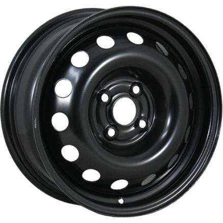 Диски Trebl 6445T 6x15 4*100 ET39 DIA56.6 Black Штампованный купить с бесплатной доставкой в пункты выдачи в Петербурге