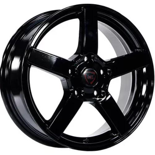Диски NZ R-02 7x17 4*100 ET41 DIA60.1 Black Литой купить с бесплатной доставкой в пункты выдачи в Петербурге