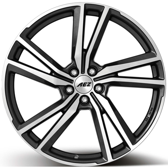 Диски AEZ North dark 7.5x18 5*112 ET48 DIA70.1 HBFP Литой купить с бесплатной доставкой в пункты выдачи в Петербурге