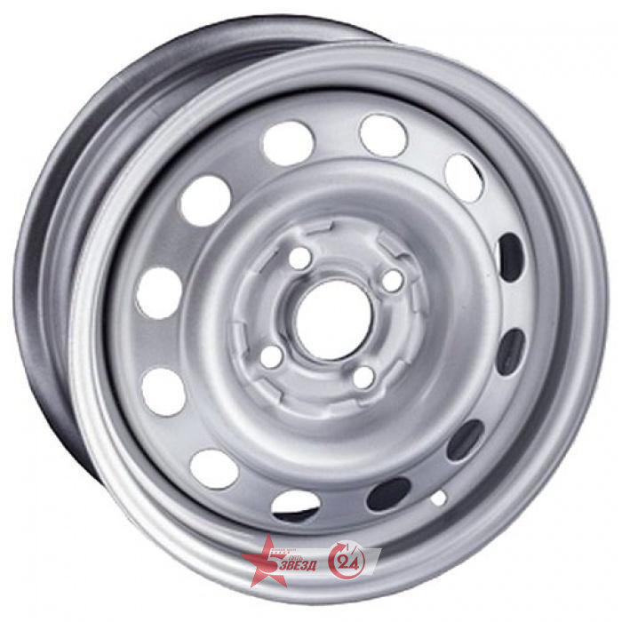 Диски Trebl R-1723 6.5x17 5*114.3 ET40 DIA64.1 Silver Штампованный купить с бесплатной доставкой в пункты выдачи в Петербурге