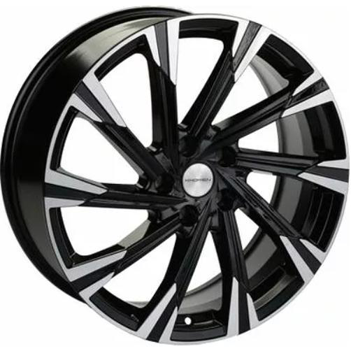 Диски Khomen KHW 1901 7.5x19 5*108 ET36 DIA65.1 Black-FP Литой купить с бесплатной доставкой в пункты выдачи в Петербурге