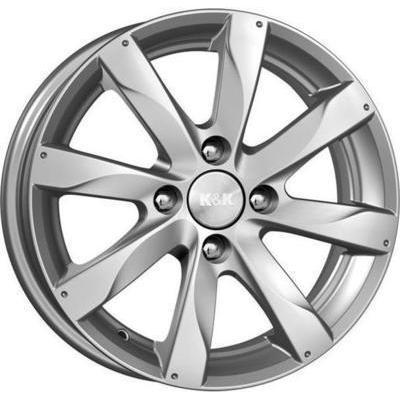 Диски K&K Джемини 5.5x14 4*100 ET45 DIA56.1 Блэк платинум Литой купить с бесплатной доставкой в пункты выдачи в Петербурге