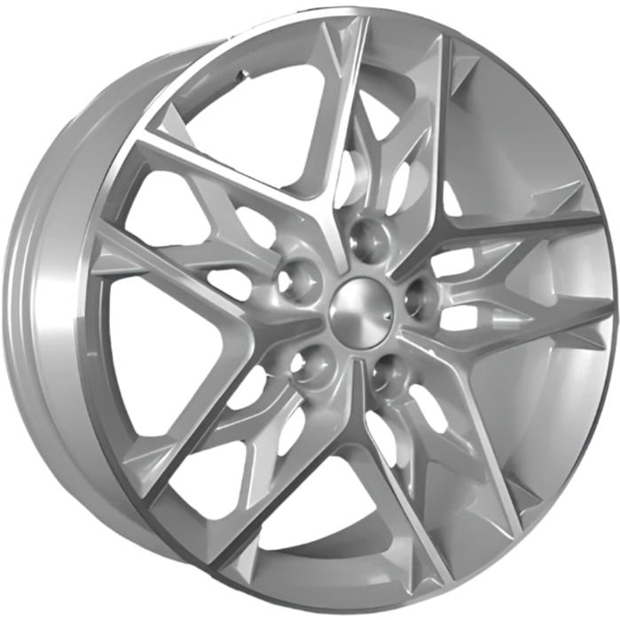 Диски Khomen KHW 1709 7x17 5*110 ET40 DIA67.1 F-Silver-FP Литой купить с бесплатной доставкой в пункты выдачи в Петербурге
