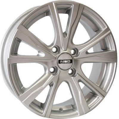 Диски Neo 574 6x15 4*100 ET45 DIA60.1 Silver Литой купить с бесплатной доставкой в пункты выдачи в Петербурге