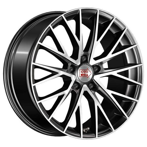 Диски 1000 Miglia MM1009 8.5x19 5*112 ET32 DIA66.6 Dark Anthracite Polished Литой купить с бесплатной доставкой в пункты выдачи в Петербурге