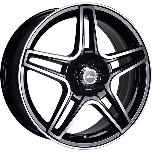 Диски X-Race AF-09 6.5x16 4*108 ET37.5 DIA63.3 BKF Литой купить с бесплатной доставкой в пункты выдачи в Петербурге