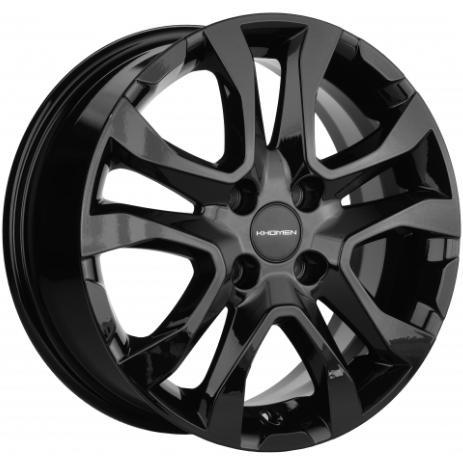 Диски Khomen KHW 1503 6x15 4*100 ET46 DIA54.1 Black Литой купить с бесплатной доставкой в пункты выдачи в Петербурге