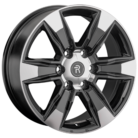 Диски Replay Mi123 7.5x18 6*139.7 ET38 DIA67.1 BKF Литой купить с бесплатной доставкой в пункты выдачи в Петербурге