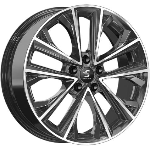 Диски K&K КР012 7x18 5*108 ET33 DIA60.1 Алмаз черный Литой купить с бесплатной доставкой в пункты выдачи в Петербурге