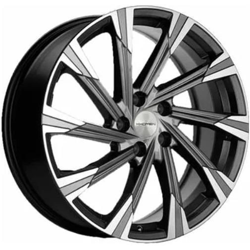 Диски Khomen KHW 1901 7.5x19 5*114.3 ET40 DIA60.1 Gray-FP Литой купить с бесплатной доставкой в пункты выдачи в Петербурге