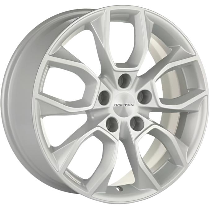 Диски Khomen KHW 1713 7x17 5*112 ET45 DIA57.1 F-Silver Литой купить с бесплатной доставкой в пункты выдачи в Петербурге