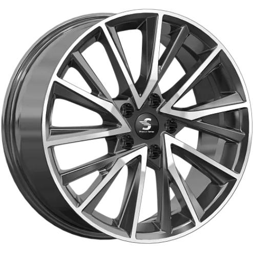 Диски K&K KP010 7.5x18 5*108 ET36 DIA65.1 Diamond black gris Литой купить с бесплатной доставкой в пункты выдачи в Петербурге