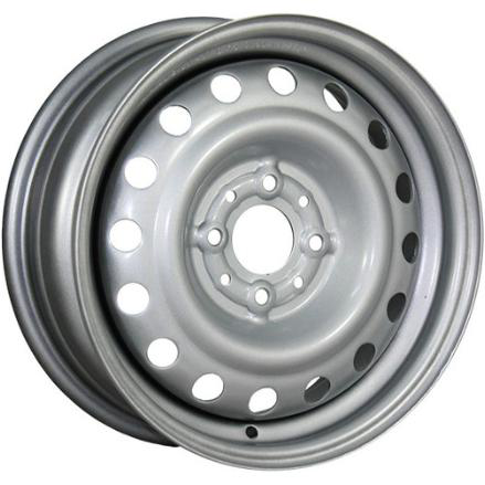 Диски Trebl 53E40M 5.5x14 4*114.3 ET40 DIA66.1 Silver Штампованный купить с бесплатной доставкой в пункты выдачи в Петербурге