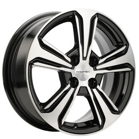 Диски Khomen KHW 1502 6x15 4*100 ET46 DIA54.1 BKF Литой купить с бесплатной доставкой в пункты выдачи в Петербурге