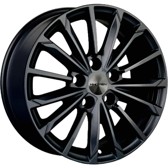 Диски Khomen KHW 1611 6.5x16 5*110 ET45 DIA67.1 Black Литой купить с бесплатной доставкой в пункты выдачи в Петербурге