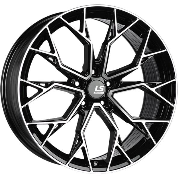 Диски LS FlowForming RC61 8x18 5*108 ET42.5 DIA63.3 BKF Литой купить с бесплатной доставкой в пункты выдачи в Петербурге