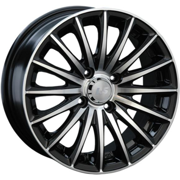 Диски LS 804 6x14 5*100 ET35 DIA57.1 BKF Литой купить с бесплатной доставкой в пункты выдачи в Петербурге