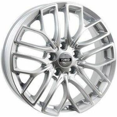 Диски Neo 781 6.5x17 4*100 ET43 DIA60.1 Silver Литой купить с бесплатной доставкой в пункты выдачи в Петербурге