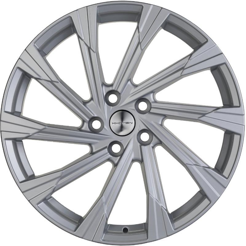 Диски Khomen KHW 1901 7.5x19 5*108 ET36 DIA65.1 Brilliant Silver Литой купить с бесплатной доставкой в пункты выдачи в Петербурге
