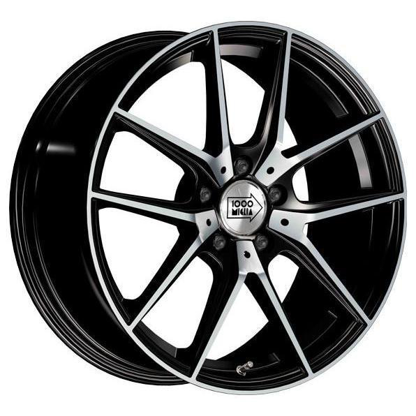 Диски 1000 Miglia MM041 6.5x16 5*112 ET42 DIA57.1 Black Polished Литой купить с бесплатной доставкой в пункты выдачи в Петербурге