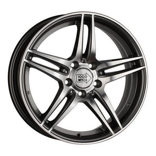 Диски 1000 Miglia MM037 7.5x17 5*112 ET47 DIA66.6 Anthracite Polished Литой купить с бесплатной доставкой в пункты выдачи в Петербурге