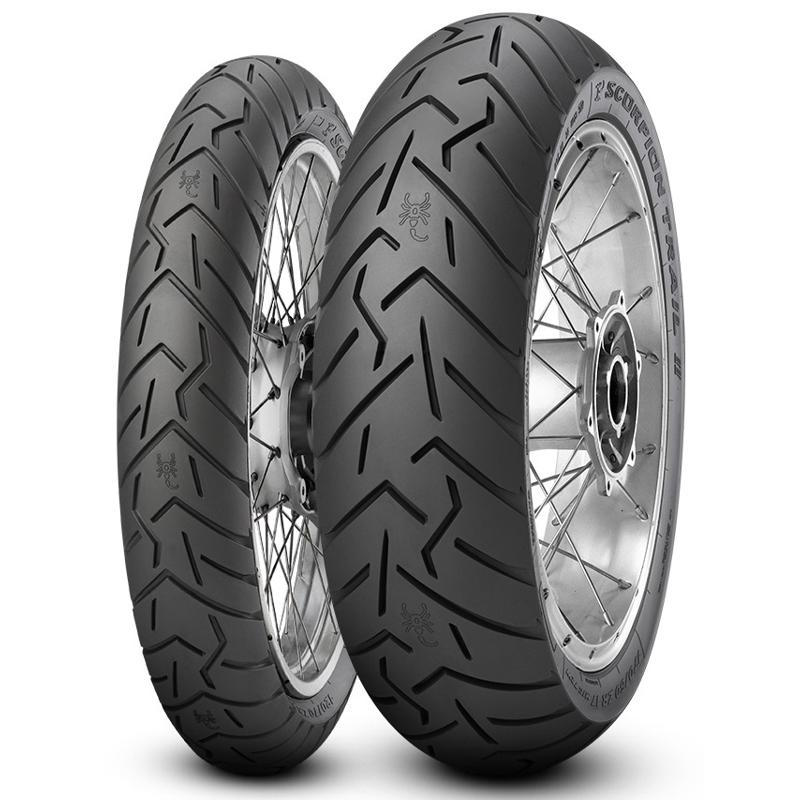 Мотошины Pirelli Scorpion Trail II 120/70 R17 58W Передняя Эндуро купить с бесплатной доставкой в пункты выдачи в Петербурге