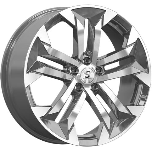 Диски Скад КР015 7.5x19 5*114.3 ET40 DIA64.1 Diamond gloss graphite Литой купить с бесплатной доставкой в пункты выдачи в Петербурге