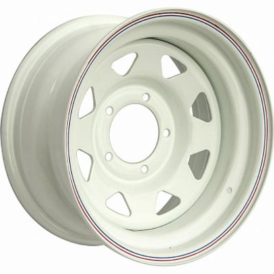 Диски Off Road Wheels УАЗ 7x16 5*139.7 ET15 DIA110.1 White Штампованный купить с бесплатной доставкой в пункты выдачи в Петербурге