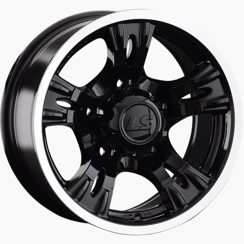 Диски LS 883 7x15 5*139.7 ET-10 DIA108.6 BKF Литой купить с бесплатной доставкой в пункты выдачи в Петербурге