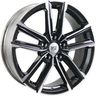 Диски RST R078 7x18 5*108 ET23 DIA60.1 BKFP Литой купить с бесплатной доставкой в пункты выдачи в Петербурге