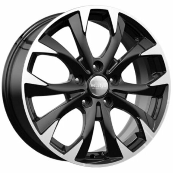 Диски K&K КС740 7x17 5*114.3 ET53 DIA67.1 Алмаз черный Литой купить с бесплатной доставкой в пункты выдачи в Петербурге