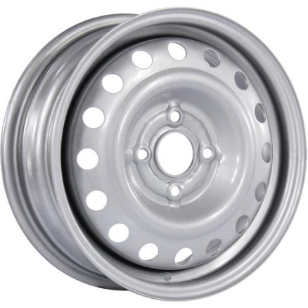 Диски Trebl 53A43C P 5.5x14 4*100 ET43 DIA60.1 Silver Штампованный купить с бесплатной доставкой в пункты выдачи в Петербурге