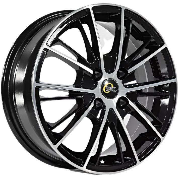 Диски Cross Street CR-26 6x15 5*100 ET38 DIA57.1 BKF Литой купить с бесплатной доставкой в пункты выдачи в Петербурге