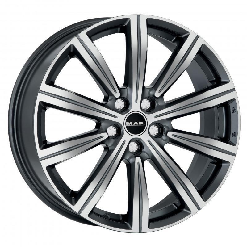 Диски MAK Birmingham 8x19 5*108 ET45 DIA63.3 Gunmetal Mirror Face Литой купить с бесплатной доставкой в пункты выдачи в Петербурге
