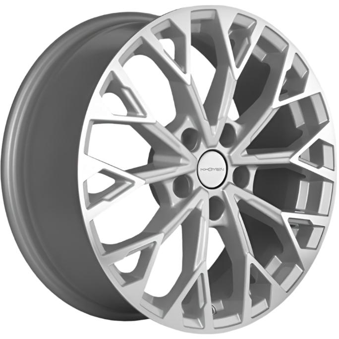 Диски Khomen KHW 1718 7x17 5*110 ET45 DIA67.1 F-Silver-FP Литой купить с бесплатной доставкой в пункты выдачи в Петербурге