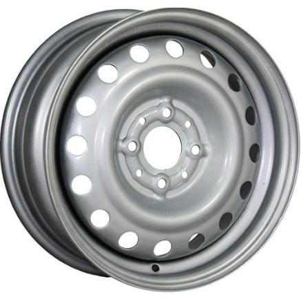 Диски Trebl 53A45V 5.5x14 4*100 ET45 DIA56.1 Silver Штампованный купить с бесплатной доставкой в пункты выдачи в Петербурге