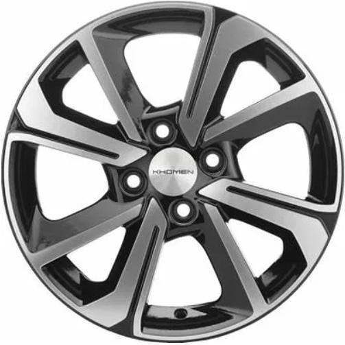 Диски Khomen KHW 1501 6x15 4*100 ET48 DIA54.1 Black-FP Литой купить с бесплатной доставкой в пункты выдачи в Петербурге