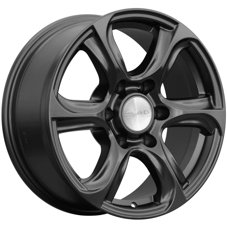 Диски Скад Скала 7.5x17 6*139.7 ET25 DIA106.1 Черный бархат Литой купить с бесплатной доставкой в пункты выдачи в Петербурге