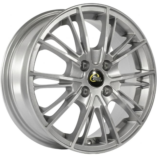 Диски Cross Street CR-26 6x15 5*100 ET38 DIA57.1 Silver Литой купить с бесплатной доставкой в пункты выдачи в Петербурге