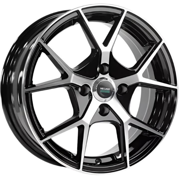 Диски Megami MGM-18FF 6.5x16 4*98 ET35 DIA58.6 BKF Литой купить с бесплатной доставкой в пункты выдачи в Петербурге