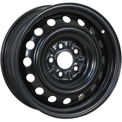 Диски Trebl X40017 7x17 5*105 ET42 DIA56.6 Black Штампованный купить с бесплатной доставкой в пункты выдачи в Петербурге